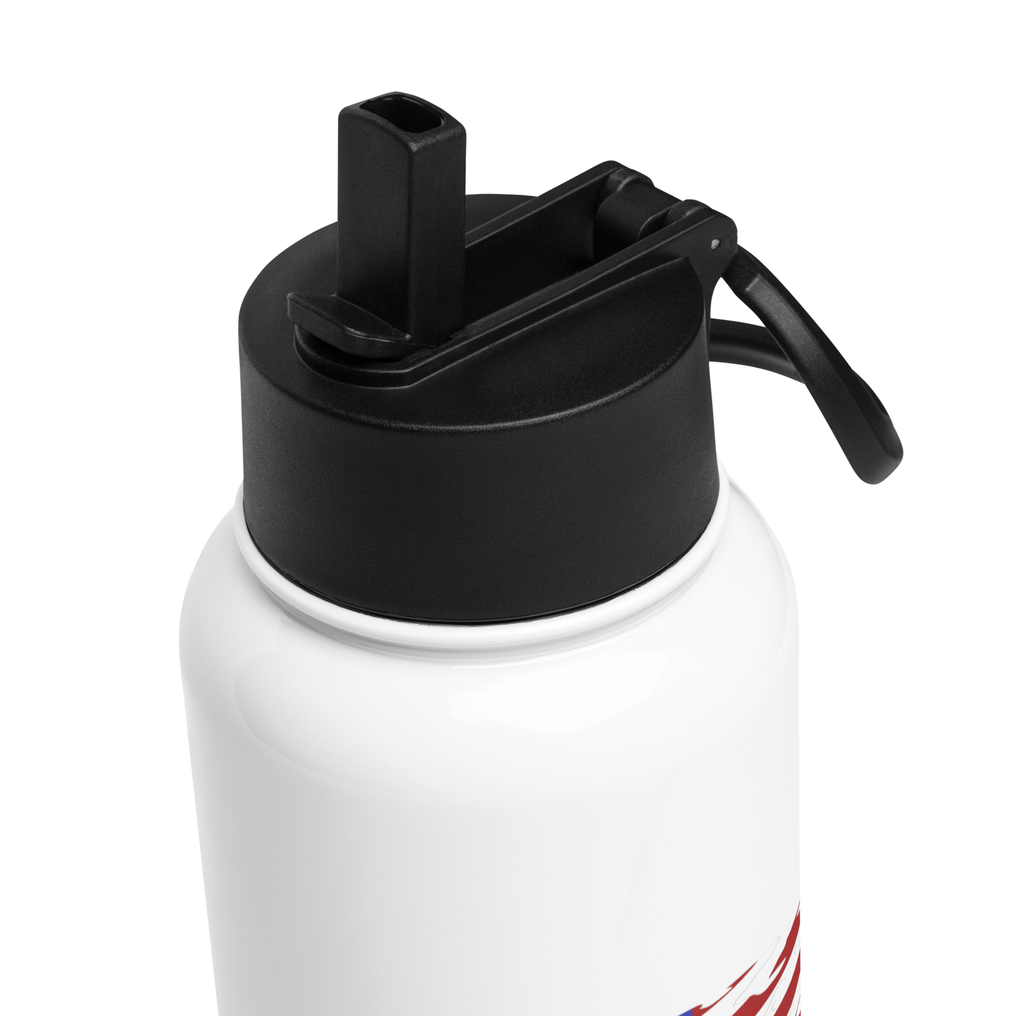 Canine Revolution Apparel Stainless Steel Water Bottle with Straw Lid