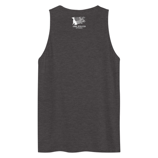 Iron Revolution Poly/Cotton Blend Men's Dumbbell Fitness Tank