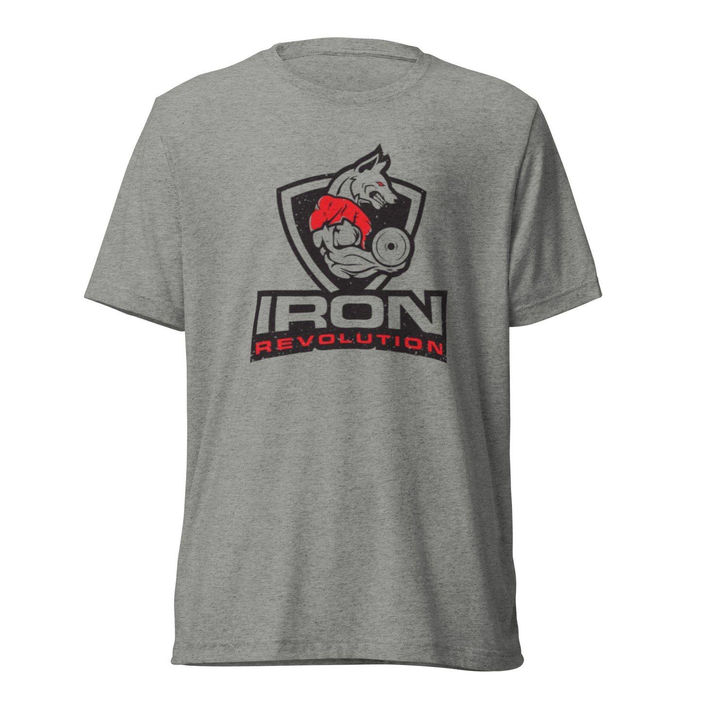 Iron Revolution Tri-Blend Unisex Dumbbell T-Shirt
