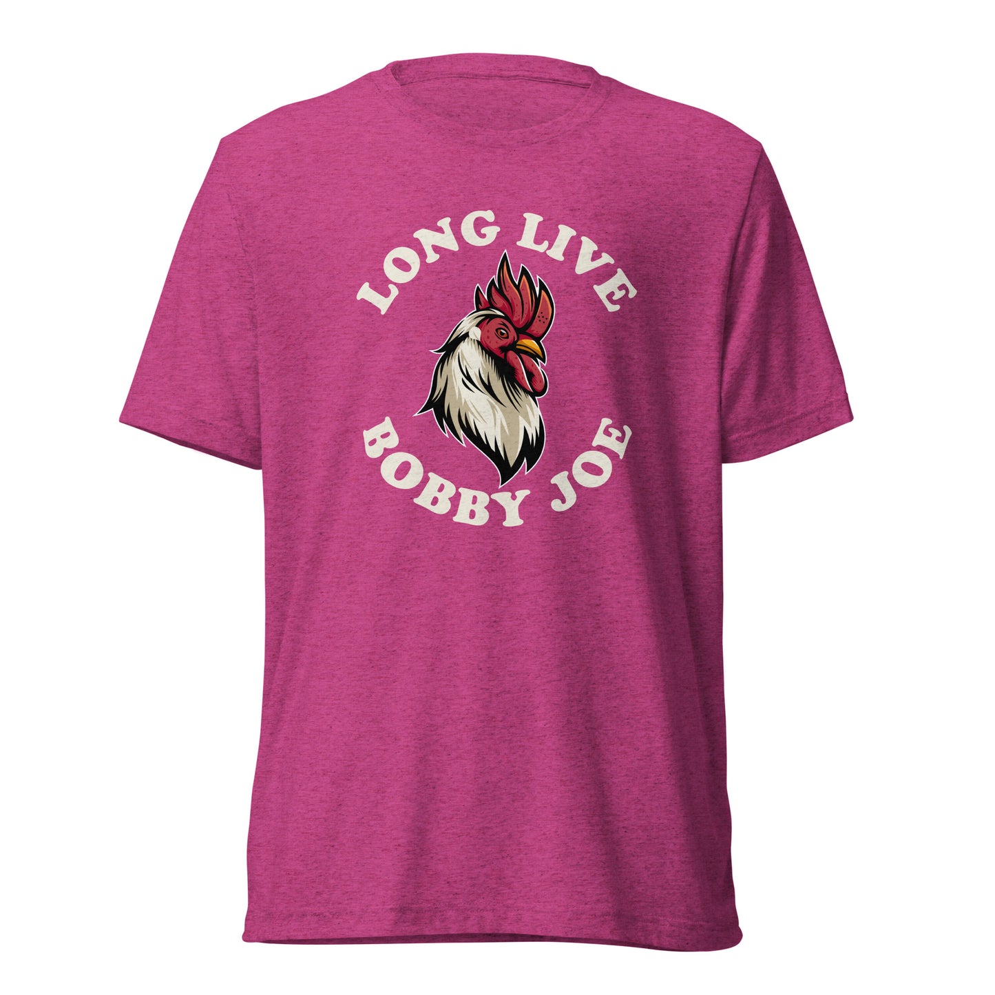 Long Live Bobby Joe Unisex Tri-Blend Caricature T-Shirt