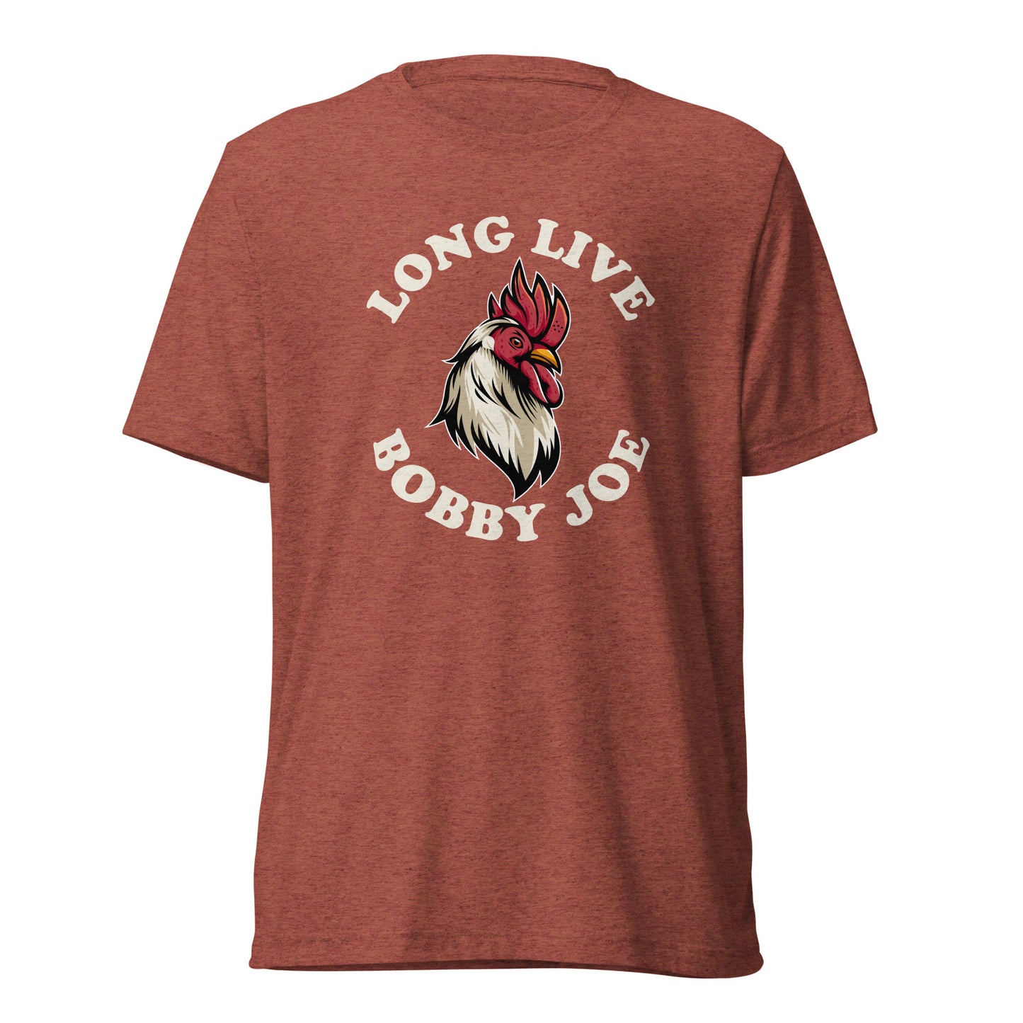 Long Live Bobby Joe Unisex Tri-Blend Caricature T-Shirt