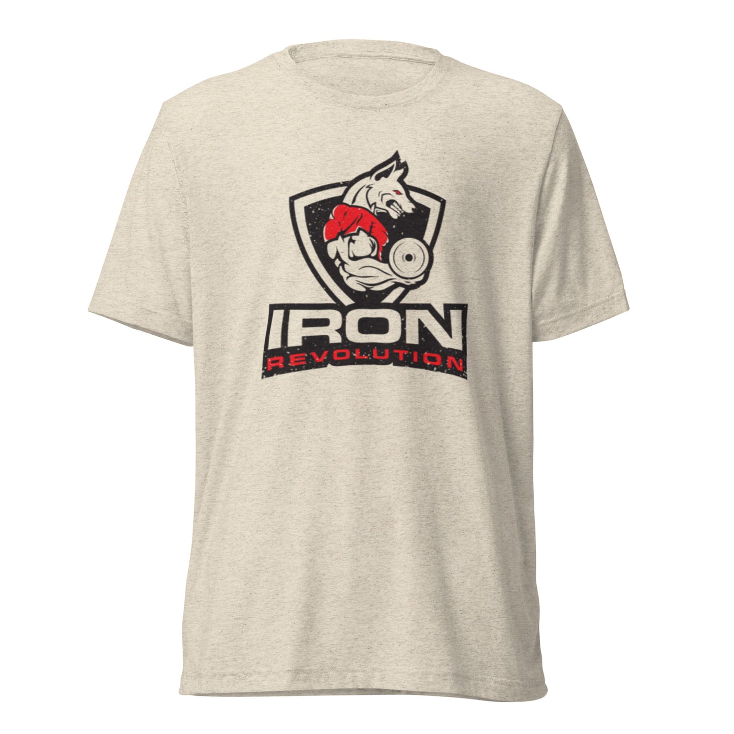 Iron Revolution Tri-Blend Unisex Dumbbell T-Shirt