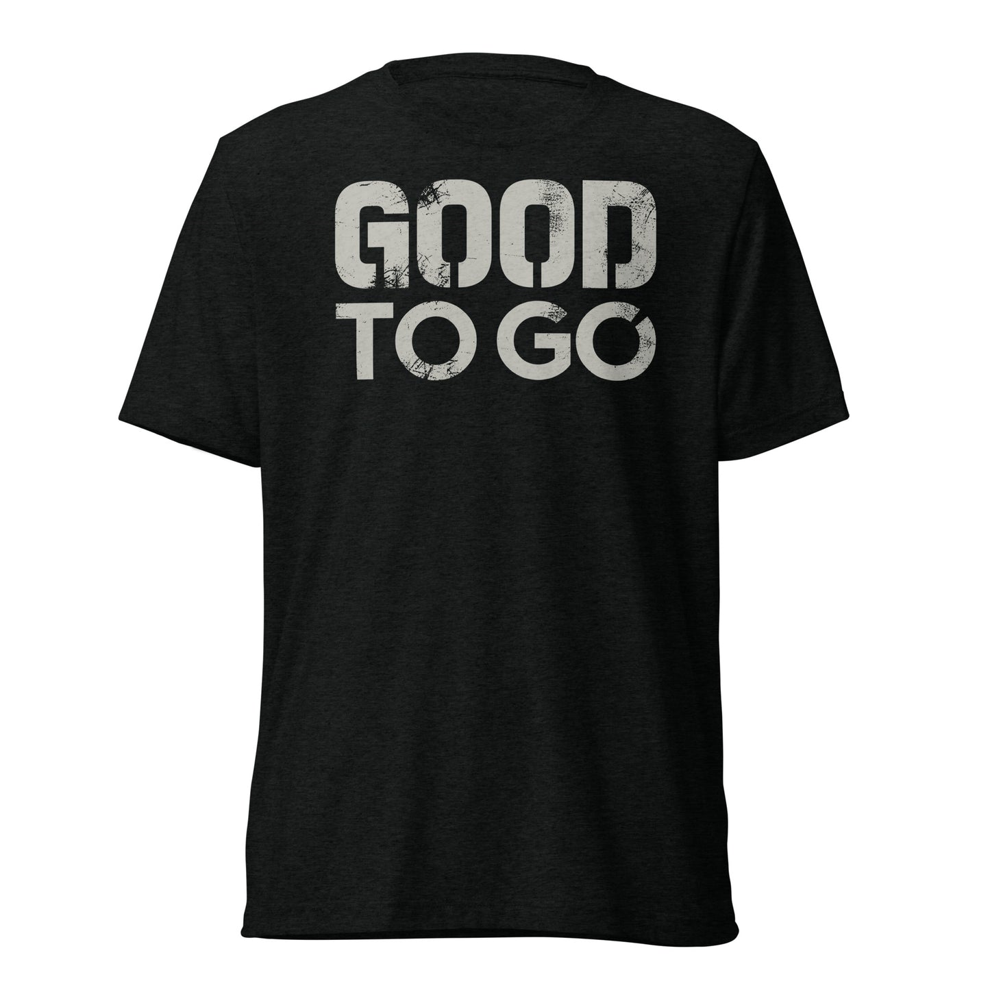 GOOD TO GO Tri-Blend Unisex T-Shirt with Tri-Color American Flag
