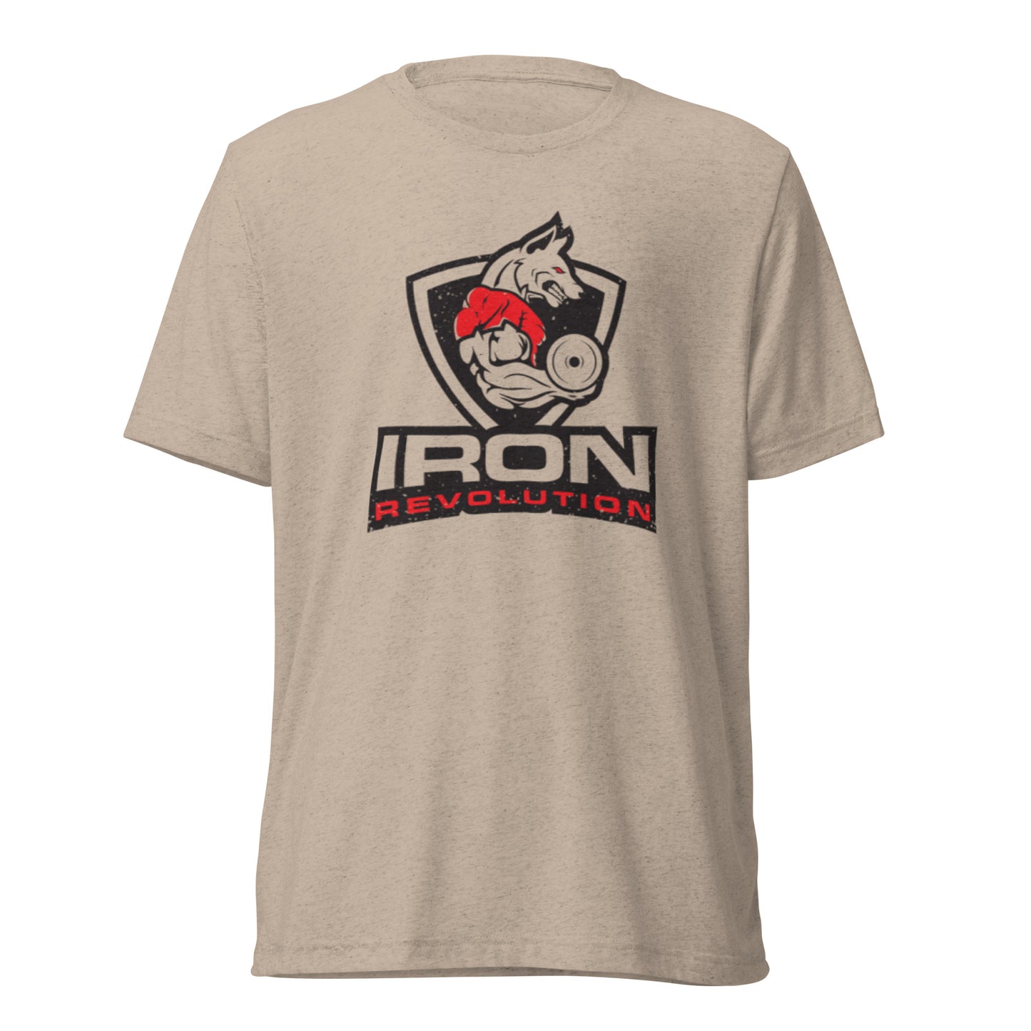 Iron Revolution Tri-Blend Unisex Dumbbell T-Shirt