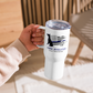 Canine Revolution Dog Training Thin Blue Line Stainless Steel Travel Cup with Handle