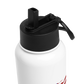 Canine Revolution Apparel Stainless Steel Water Bottle with Straw Lid