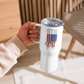 GTG American Flag Stainless Steel Travel Cup with Handle
