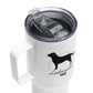 Labrador Dog Dad Stainless Steel Travel Cup with Handle