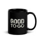 Canine Revolution Apparel GOOD TO GO Black Ceramic Mug