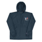 Canine Revolution Apparel Embroidered Packable Wind and Rain Resistant Jacket