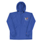 Canine Revolution Apparel Embroidered Packable Wind and Rain Resistant Jacket