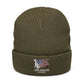 Canine Revolution Apparel Tricolor Logo Double Layer Knit Beanie