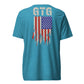 GOOD TO GO Tri-Blend Unisex T-Shirt with Tri-Color American Flag