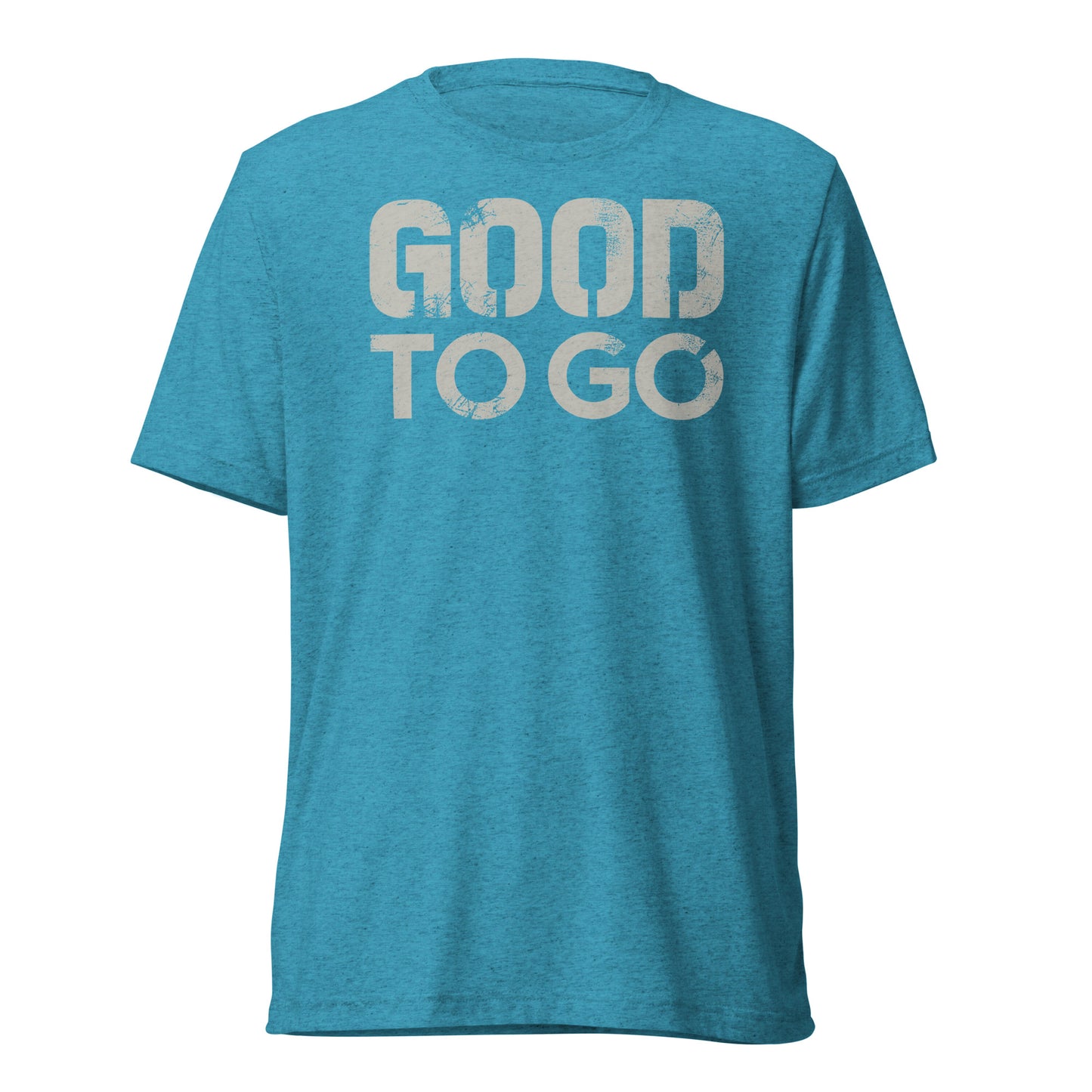 GOOD TO GO Tri-Blend Unisex T-Shirt with Tri-Color American Flag