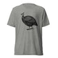 Guinea Fowl Guinea Hen Illustration Poultry Bird Unisex Tri-Blend Farm T-Shirt