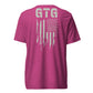GOOD TO GO Tri-Blend Unisex T-Shirt with Grey American Flag