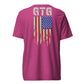 GOOD TO GO Tri-Blend Unisex T-Shirt with Tri-Color American Flag