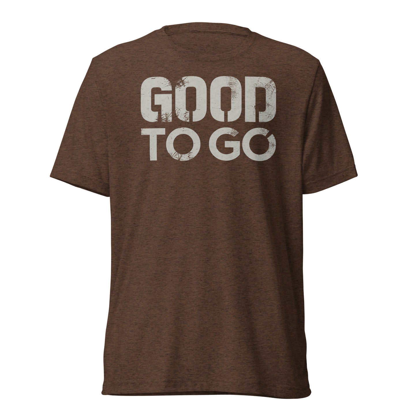 GOOD TO GO Tri-Blend Unisex T-Shirt with Grey American Flag