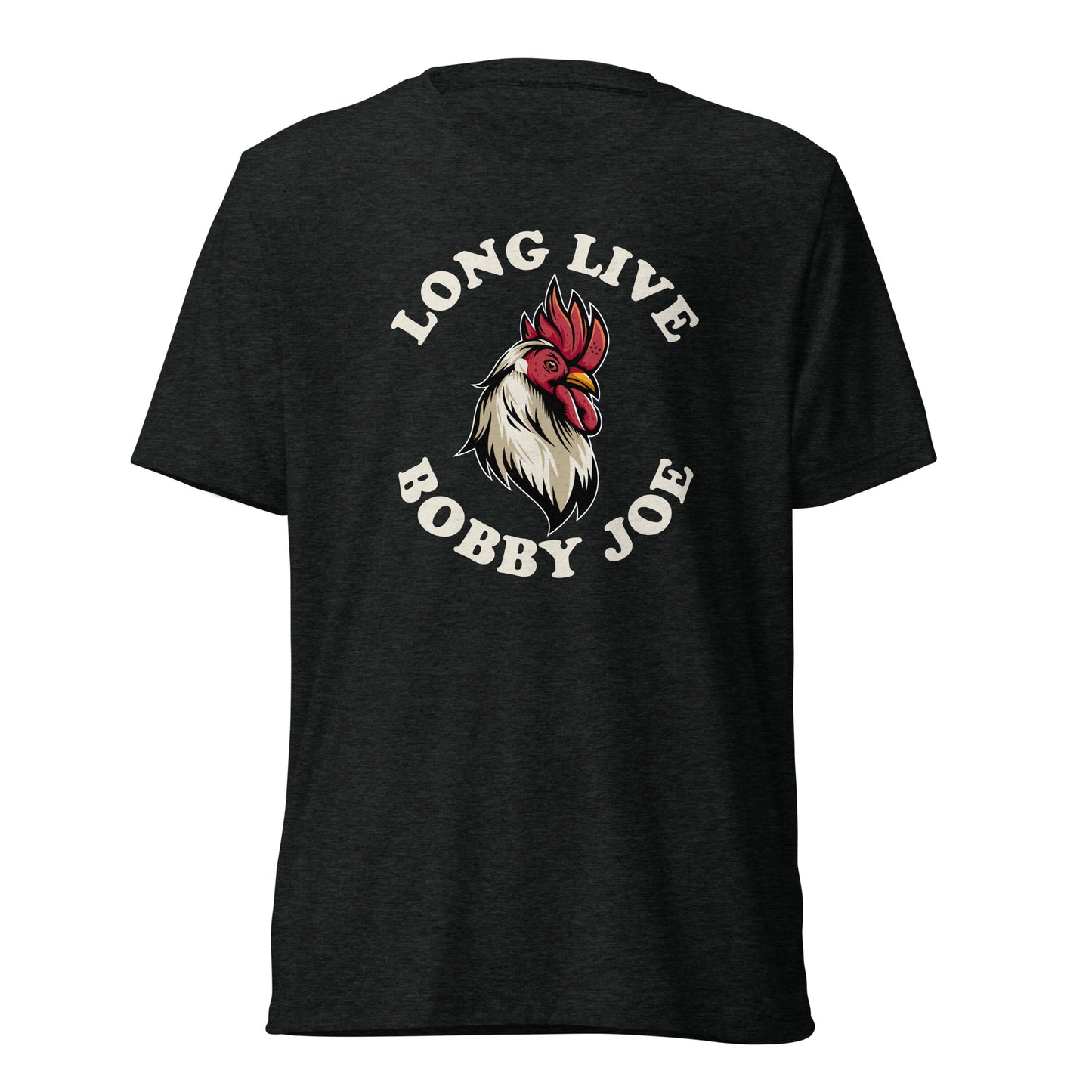 Long Live Bobby Joe Unisex Tri-Blend Caricature T-Shirt