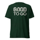 GOOD TO GO Tri-Blend Unisex T-Shirt with Tri-Color American Flag