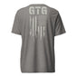 GOOD TO GO Tri-Blend Unisex T-Shirt with Grey American Flag