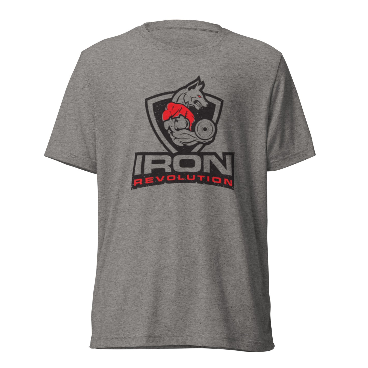 Iron Revolution Tri-Blend Unisex Dumbbell T-Shirt