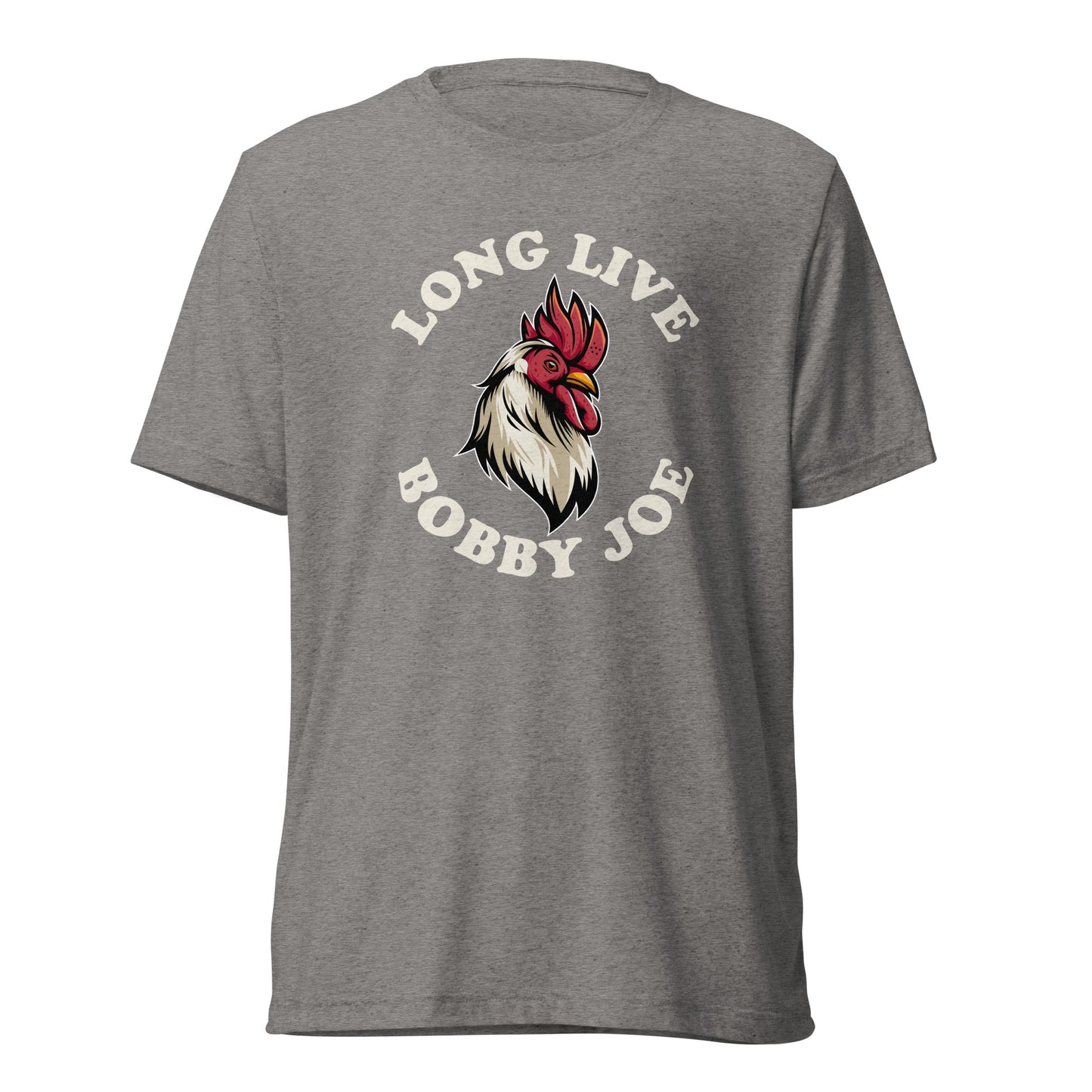 Long Live Bobby Joe Unisex Tri-Blend Caricature T-Shirt