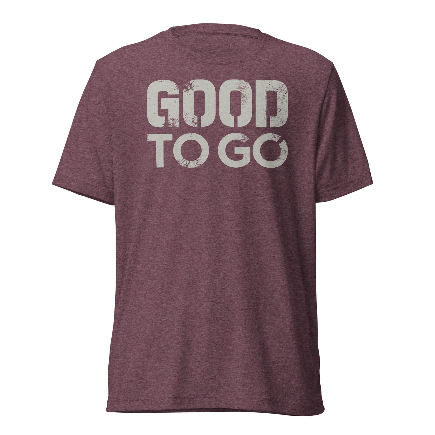 GOOD TO GO Tri-Blend Unisex T-Shirt with Grey American Flag