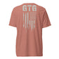 GOOD TO GO Tri-Blend Unisex T-Shirt with Grey American Flag