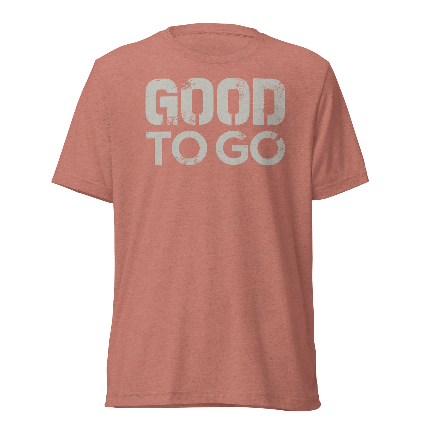 GOOD TO GO Tri-Blend Unisex T-Shirt with Tri-Color American Flag