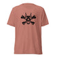 Pirate Doberman Dog Black Skull Unisex Tri-Blend T-Shirt
