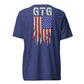 GOOD TO GO Tri-Blend Unisex T-Shirt with Tri-Color American Flag