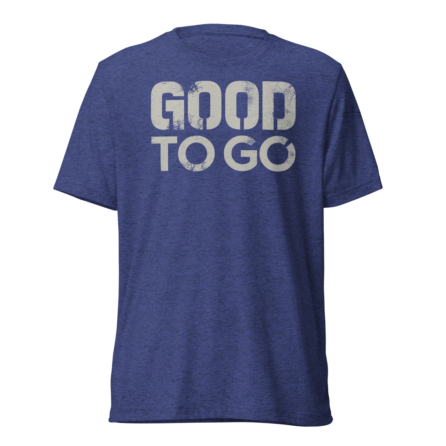 GOOD TO GO Tri-Blend Unisex T-Shirt with Tri-Color American Flag