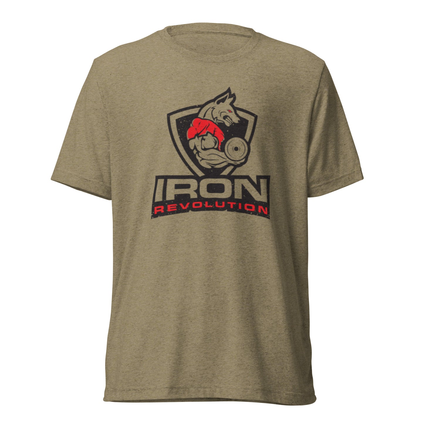 Iron Revolution Tri-Blend Unisex Dumbbell T-Shirt