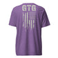 GOOD TO GO Tri-Blend Unisex T-Shirt with Grey American Flag