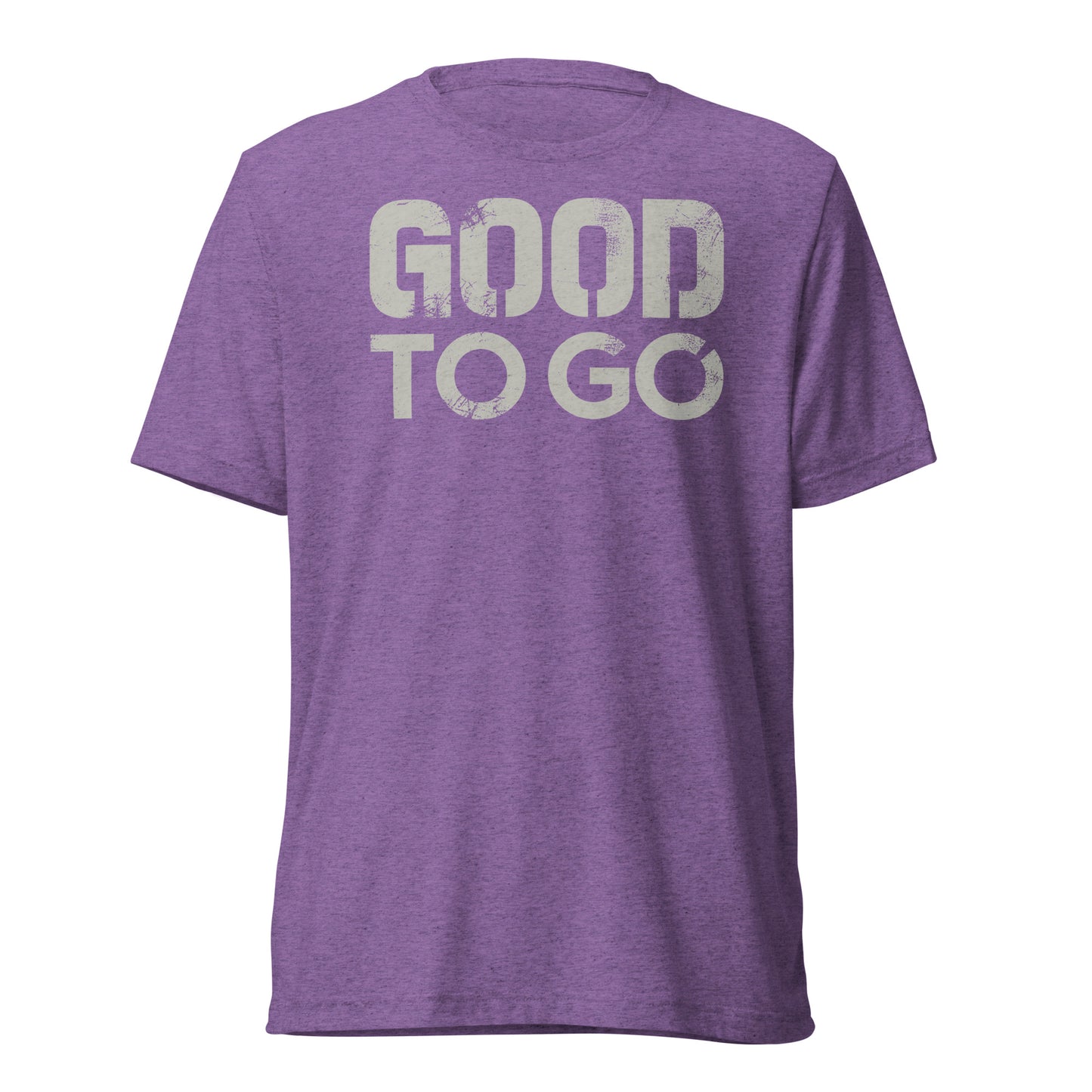GOOD TO GO Tri-Blend Unisex T-Shirt with Tri-Color American Flag