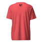 Iron Revolution Tri-Blend Unisex Dumbbell T-Shirt with Back Black Logo
