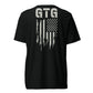 GOOD TO GO Tri-Blend Unisex T-Shirt with Grey American Flag