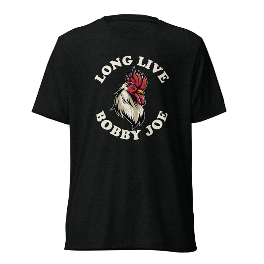 Long Live Bobby Joe Unisex Tri-Blend Caricature T-Shirt