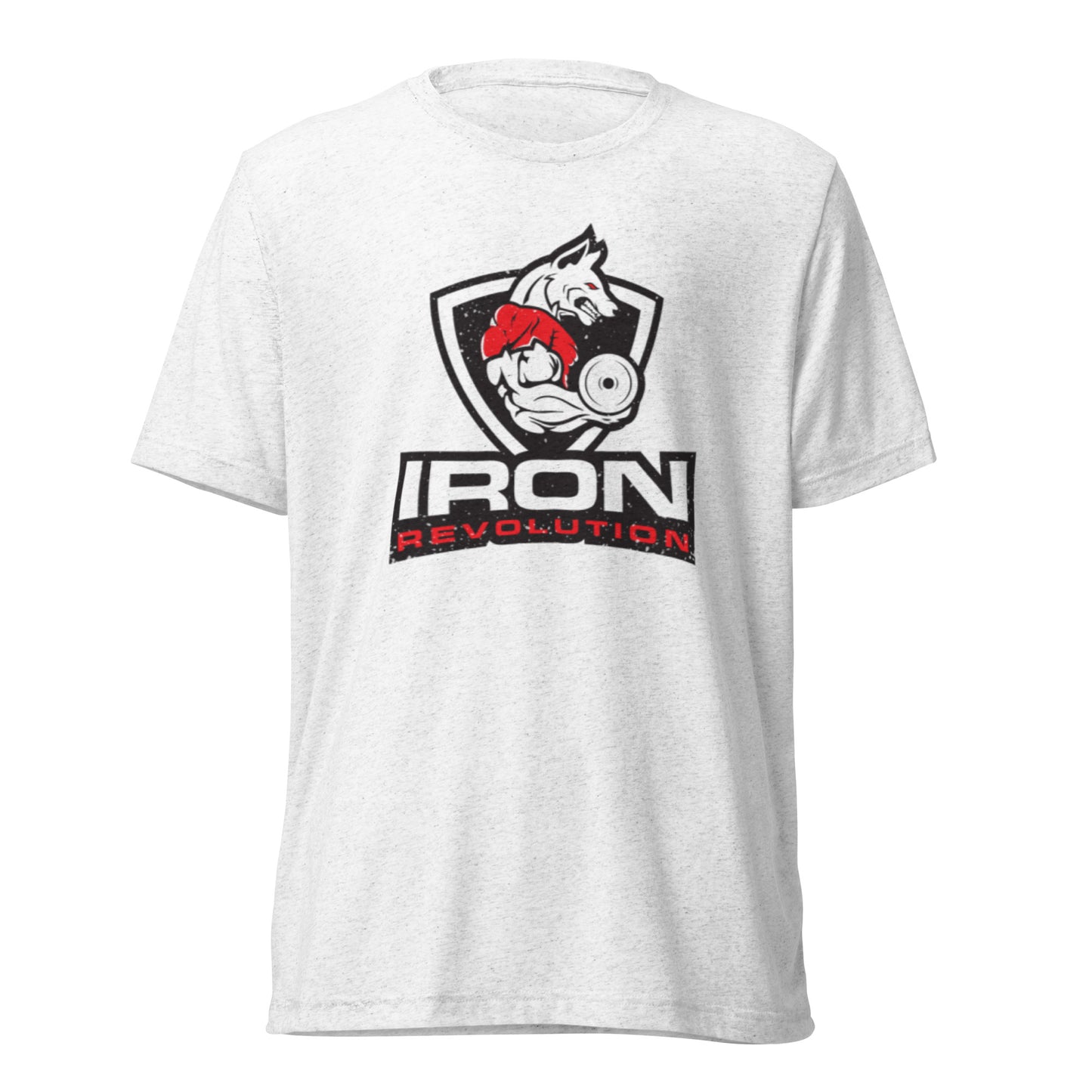 Iron Revolution Tri-Blend Unisex Dumbbell T-Shirt
