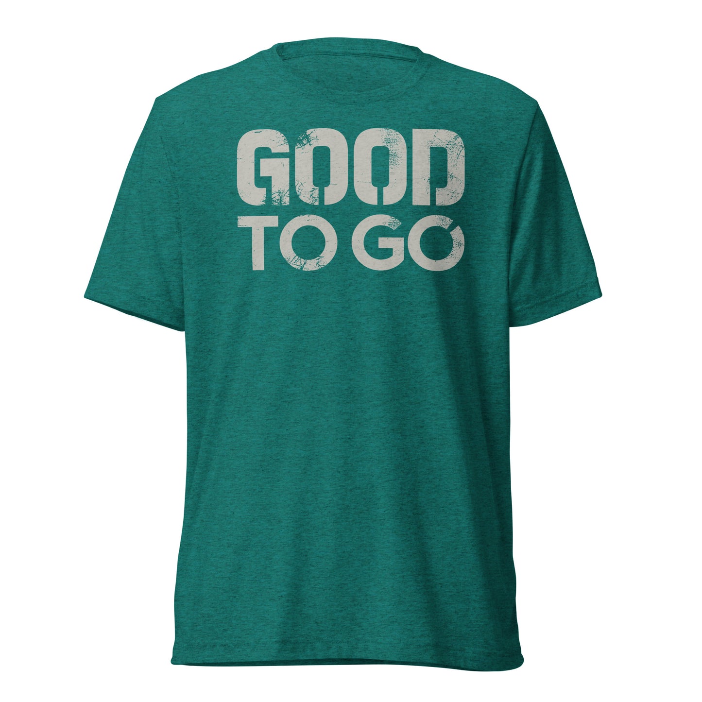 GOOD TO GO Tri-Blend Unisex T-Shirt with Grey American Flag