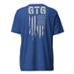 GOOD TO GO Tri-Blend Unisex T-Shirt with Grey American Flag
