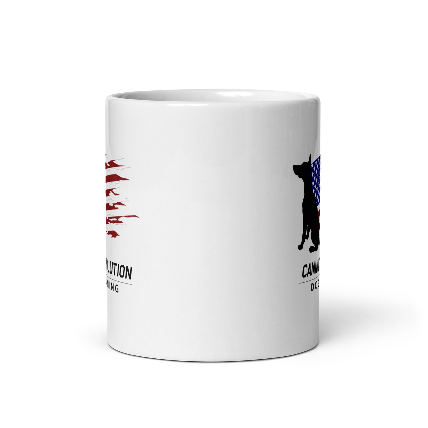 Canine Revolution Dog Training White Ceramic Mug