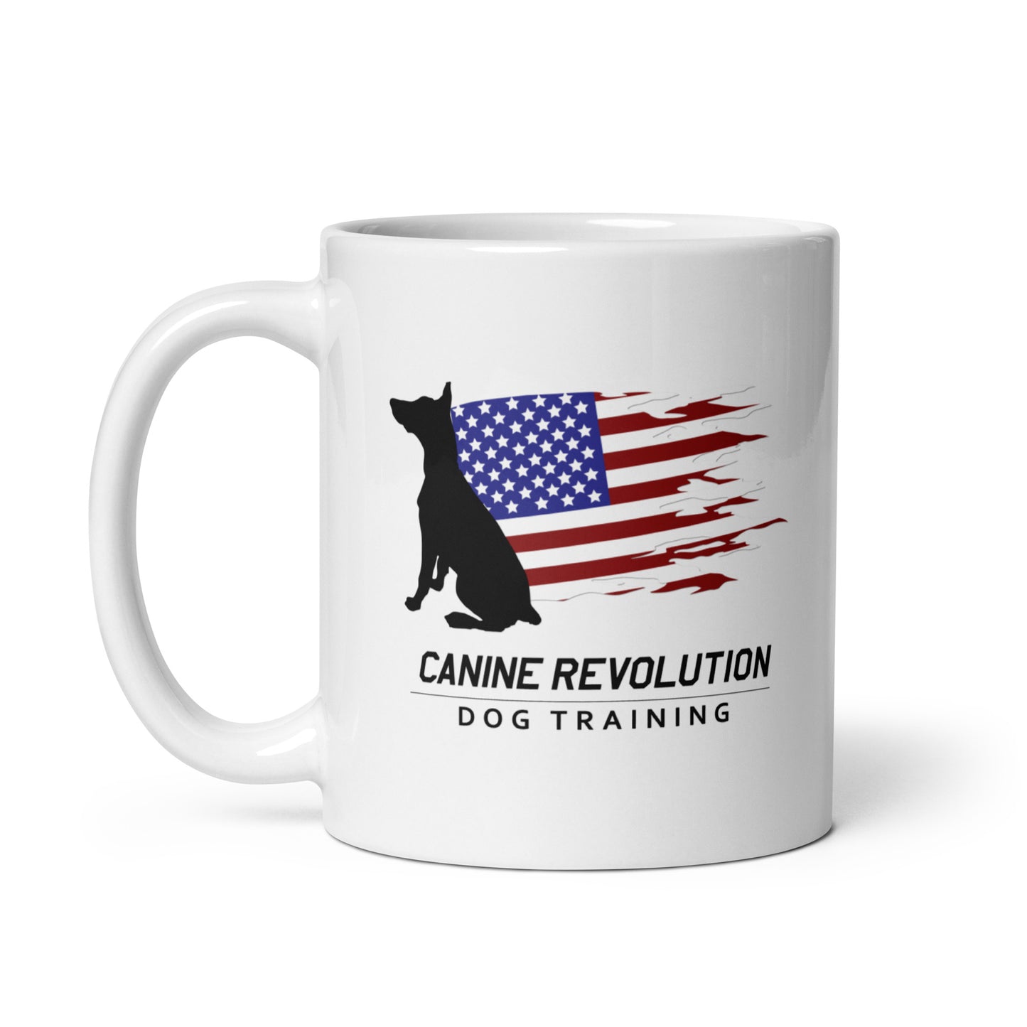 Canine Revolution Dog Training White Ceramic Mug