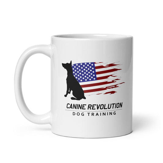 Canine Revolution Dog Training White Ceramic Mug