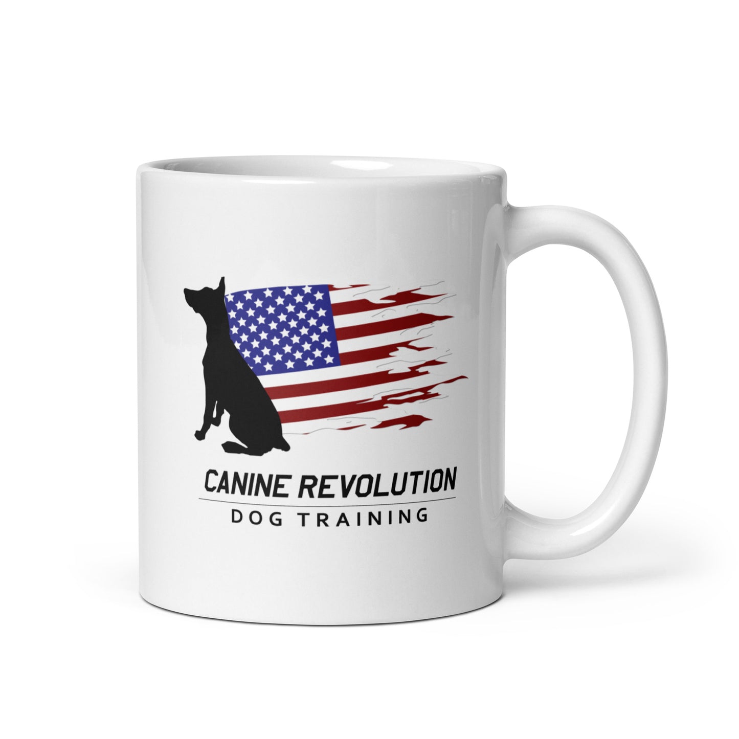 Canine Revolution Dog Training White Ceramic Mug