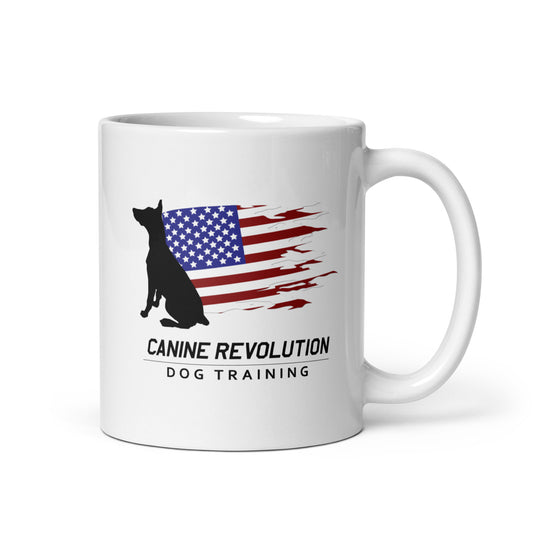 Canine Revolution Dog Training White Ceramic Mug